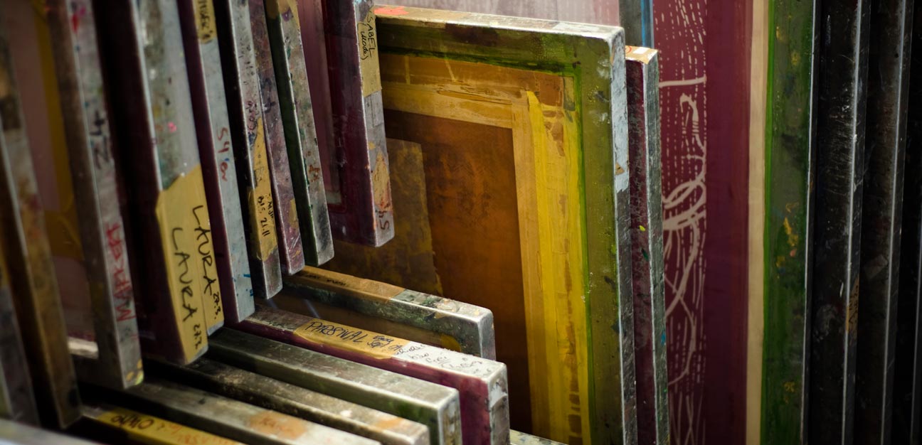 Various & Gould: Siebdruck / screen print (Photo: Just / 1just.de)