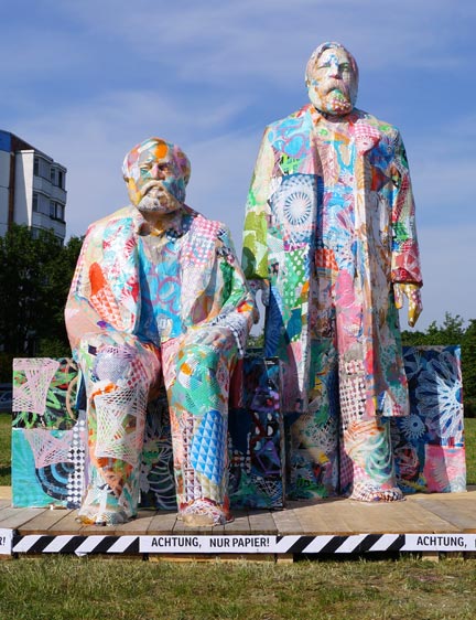 City Skins – Marx and Engels, Berlin