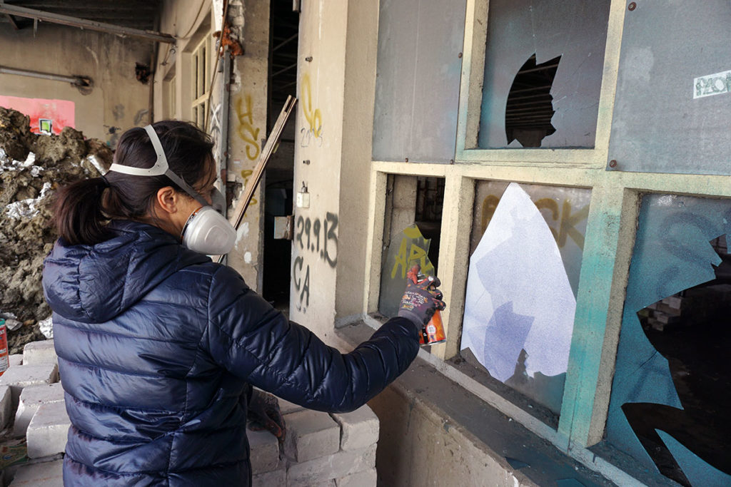 [:de]Various & Gould: Broken Windows in Arbeit @ Bärenquell Brauerei, Berlin 2018[:en]Various & Gould: Broken Windows in process @ Baerenquell Brewery, Berlin 2018[:]