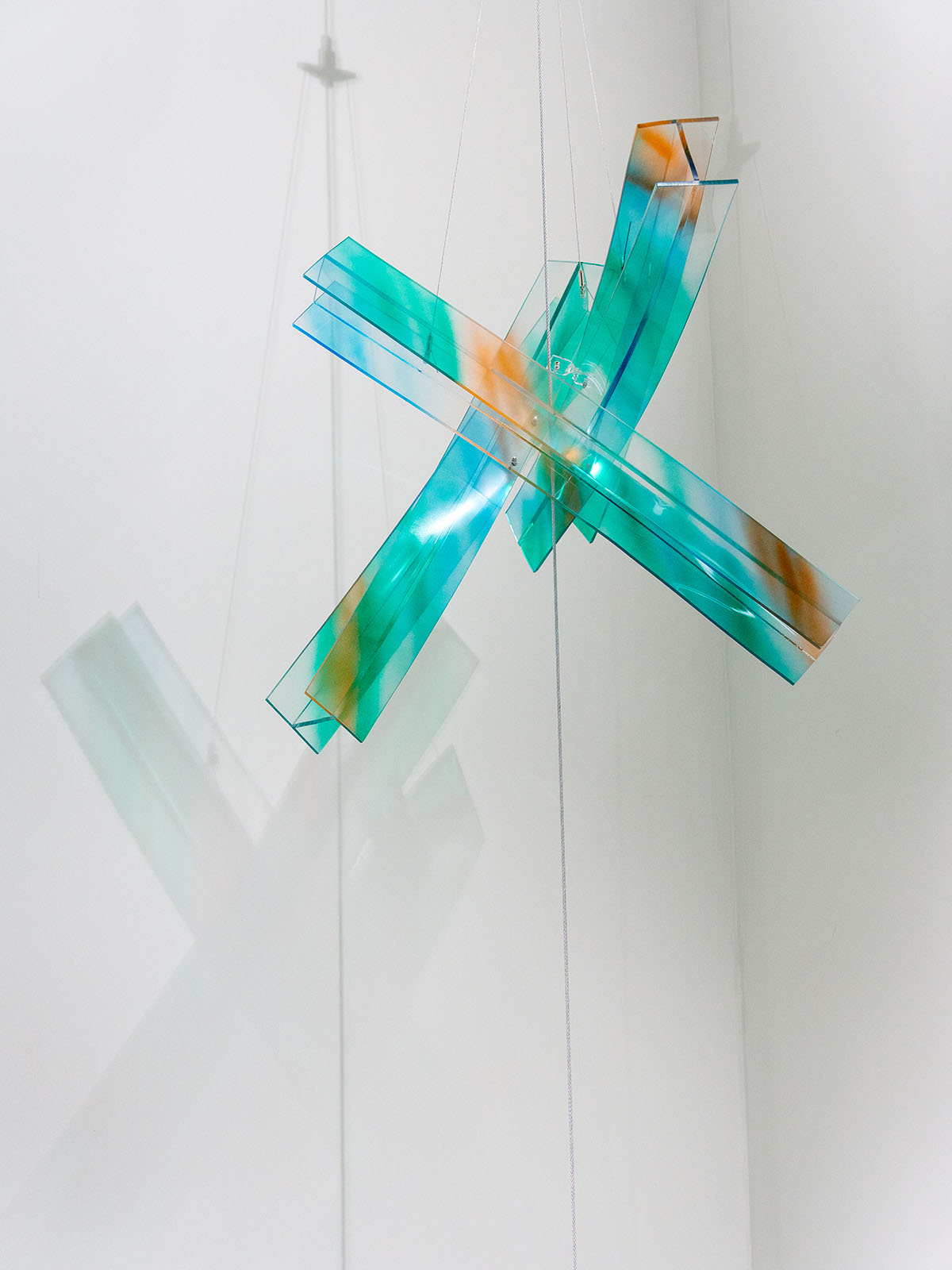 „Aufgang“, Acrylglas-Installation, 2026